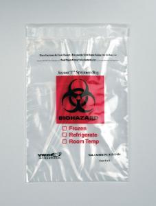 VWR® Biohazard Specimen Bags