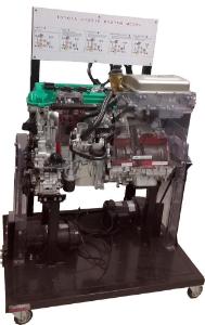Hybrid Cut-Away Engine
