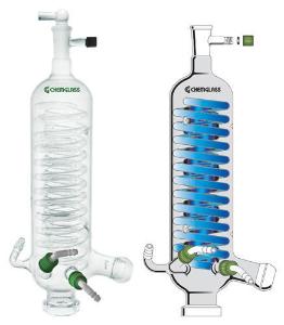 Condensers, Double Coils, Rotary Evaporators, Chemglass