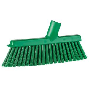 Broom angle thread dustpan 10" green