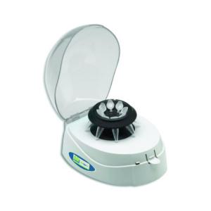Mini quickspin centrifuge, clear lid, with 2 rotors, 100240V (US plug), 1 each