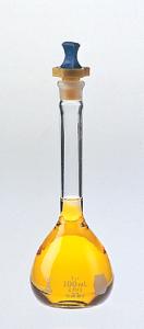 KIMAX® Volumetric Flasks with [ST] Polyethylene Stopper, Class A, Kimble Chase