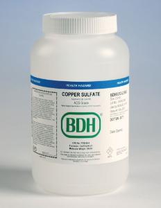 Copper(II) sulfate pentahydrate 98.0-102.0% ACS, VWR Chemicals BDH®