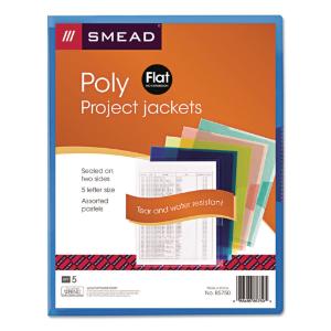 Smead® Translucent Poly Project Jackets