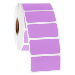 Metalitag™ metal racks labels for barcode and thermal printers, violet