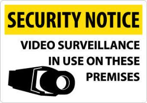 Surveillance Signs, National Marker