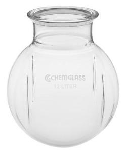 Reaction Vessels, Spherical, Morton Type, Chemglass