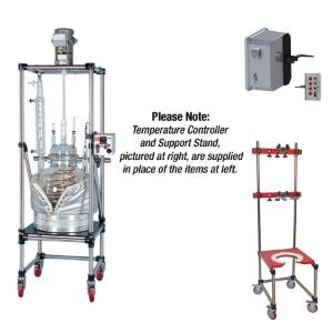 Unjacketed Spherical Kilo Scale Reactor Base Systems, Flange Mount, Ace Glass Incorporated