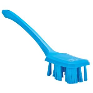 Brush long handle ust stiff pp/pbt blue