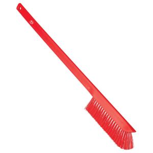 Brush clean long handle 23.62" md red