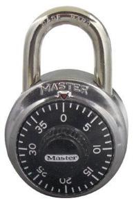 No. 1500 Combination Padlocks, Master Lock