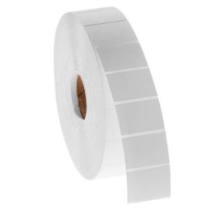 Metalitag™ metal racks labels for barcode and thermal printers, white