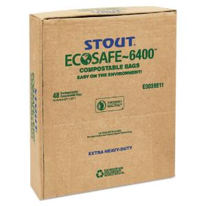 Stout® EcoSafe-6400™ Compostable Bags