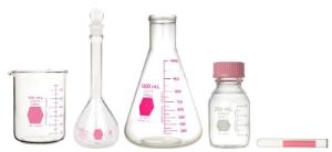 KIMBLE® KIMAX® Pink Colorware Volumetric Flasks, Class A, DWK Life Sciences