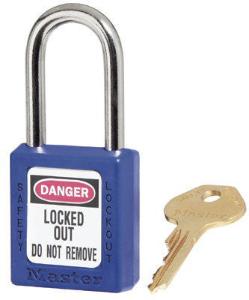 No. 410 & 411 Lightweight Xenoy Safety Lockout Padlocks, Master Lock