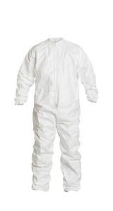 IsoClean® coveralls with raglan sleeves, white