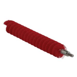Tube brush for flexible handle .8" red