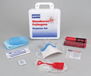 North® 24 person bloodborne pathogen response kit&nbsp;