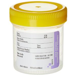 Wide-mouth 90 ml (3 oz.) 53 mm specimen containers