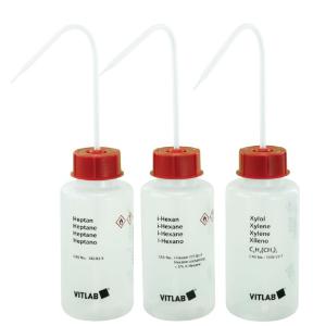 VITsafe Wash bottle, ethanol, 500 ml, pack of 12