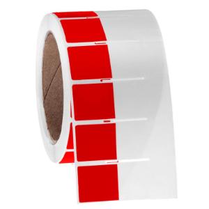 Thermal transfer cryogenic labels, red