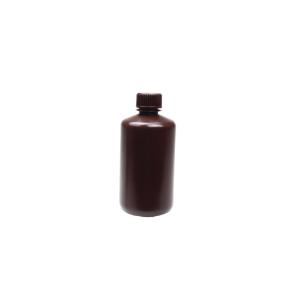 Reagent bottles, narrow mouth, HDPE, amber, 250 ml