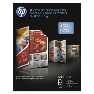 HP Tri-Fold Color Laser Brochure Paper