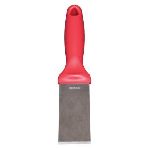 Stainless steel scraper 1.5" red