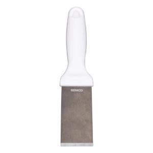 Stainless steel scraper 1.5" white