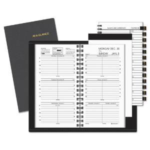 AT-A-GLANCE® Weekly Appointment Book with Telephone/Address Section and Memo Pad, Essendant