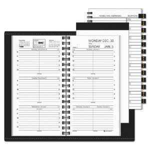 AT-A-GLANCE® Weekly Appointment Book with Telephone/Address Section and Memo Pad, Essendant