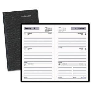 AT-A-GLANCE® DayMinder® Small Weekly Appointment Book with Vinyl Cover, Essendant