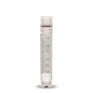 CellPro 4.0 ml cryogenic vial, selfstanding, internal thread, sterile, 50/Pk, 250/Pk