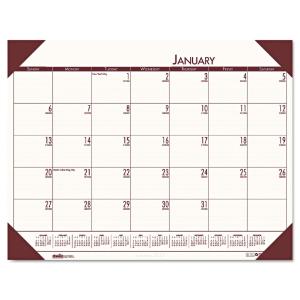 House of Doolittle™ EcoTones® Monthly Desk Pad Calendar, Essendant