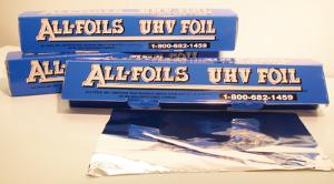 Ultra High Vacuum Aluminum Foil, All-Foils