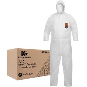 KleenGuard™ A40 Reflex™ liquid and particle protection coveralls