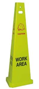 NMC (National Marker Company) TriVu Safety Cone, 3 Sided