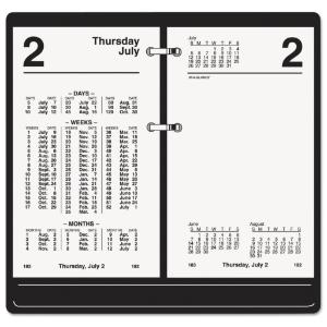 AT-A-GLANCE® Financial Daily Desk Calendar Refill, Essendant