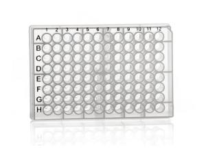 96 Round deep well storage microplate, for magnetic separators | Front