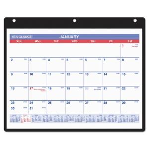 AT-A-GLANCE® Monthly Desk/Wall/Ring Binder Calendar, v