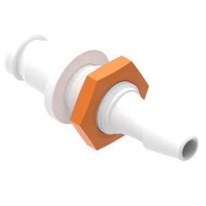 Masterflex® Barbed Panel-Mount Micro Flow Male Quick-Disconnect Fittings, Avantor®