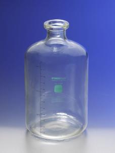 PYREXPLUS® Safety-Coated Solution Bottles, Corning