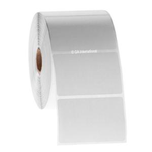 Autoclave resistant thermal transfer labels, white