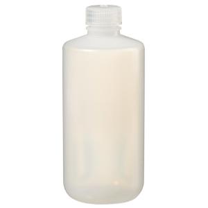Narrow-mouth LDPE packaging bottles with closure bulk pack