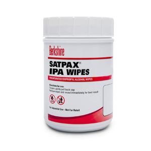 Wipes canister presaturated