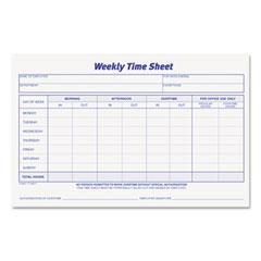 TOPS® Weekly Time Sheets, Essendant