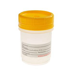SpecTainer™ II, with conventional closure, yellow, 120 ml