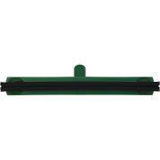 Squeegees, 16" Fixed Head Double Blade With Closed Cell Foam Refill Cassette, Remco Products