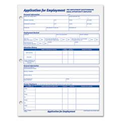 TOPS® Employee Application Form, Essendant
