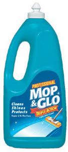 Professional MOP and GLO® Triple Action™ Floor Shine Cleaner, ORS Nasco